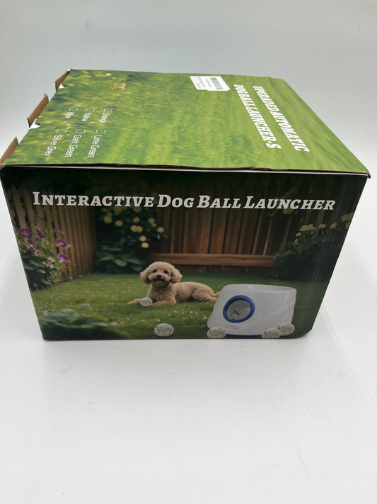 Upgraded Automatic Dog Ball Launcher-S Interactive Pet Toy 6 ETPU Balls USB