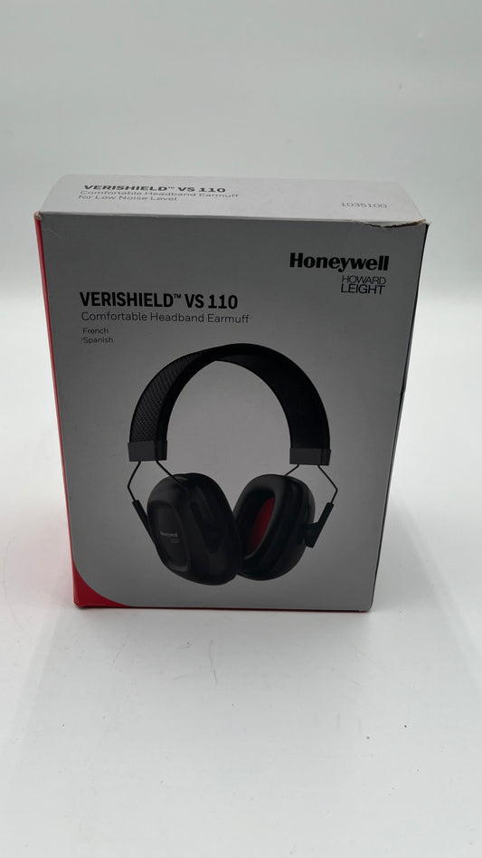 Honeywell Howard Leight VeriShield VS110 Noise Canceling Earmuffs NRR 25 Black