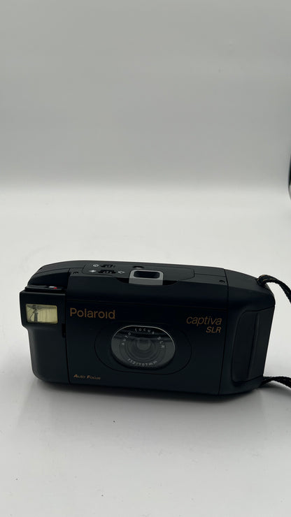 Polaroid Captiva SLR Folding Instant Camera Auto Focus Vintage Film Camera Black