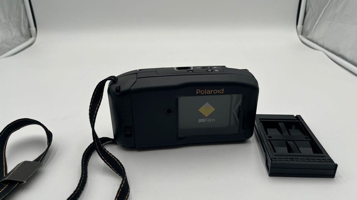 Polaroid Captiva SLR Folding Instant Camera Auto Focus Vintage Film Camera Black