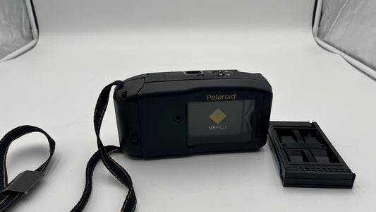 Polaroid Captiva SLR Folding Instant Camera Auto Focus Vintage Film Camera Black