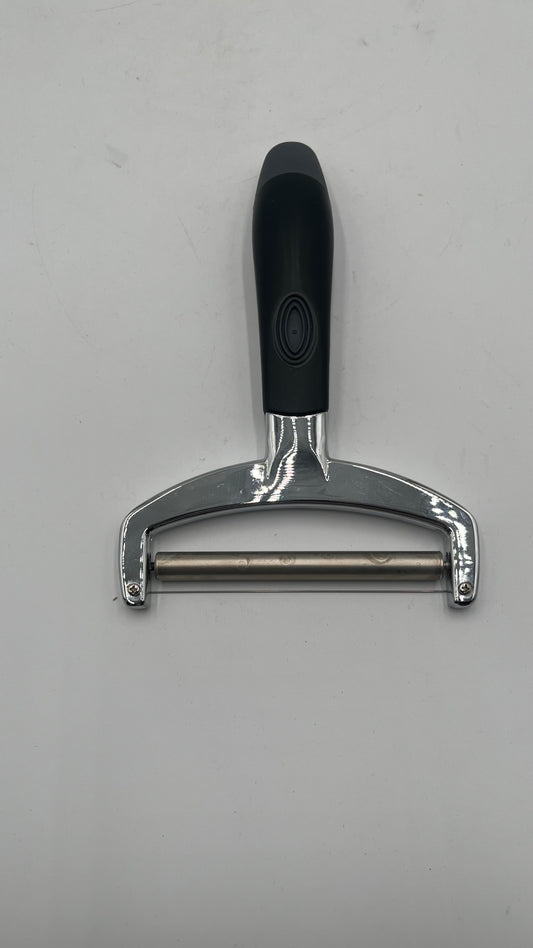 Trudeau Heavy Duty Wire Cheese Slicer Cutter Stainless Steel Black Handle