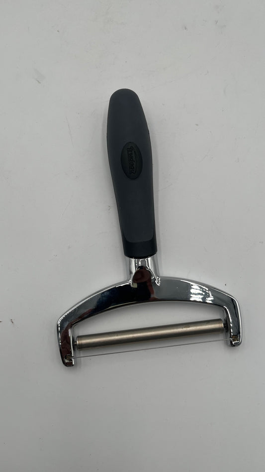 Trudeau Heavy Duty Wire Cheese Slicer Cutter Stainless Steel Black Handle