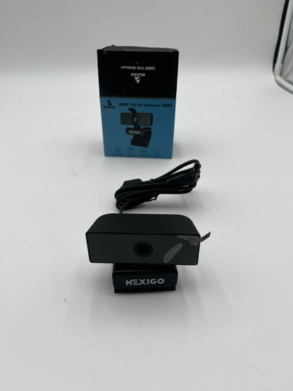 NexiGo N660 1080P Full HD Webcam with Built-in Microphone & Box