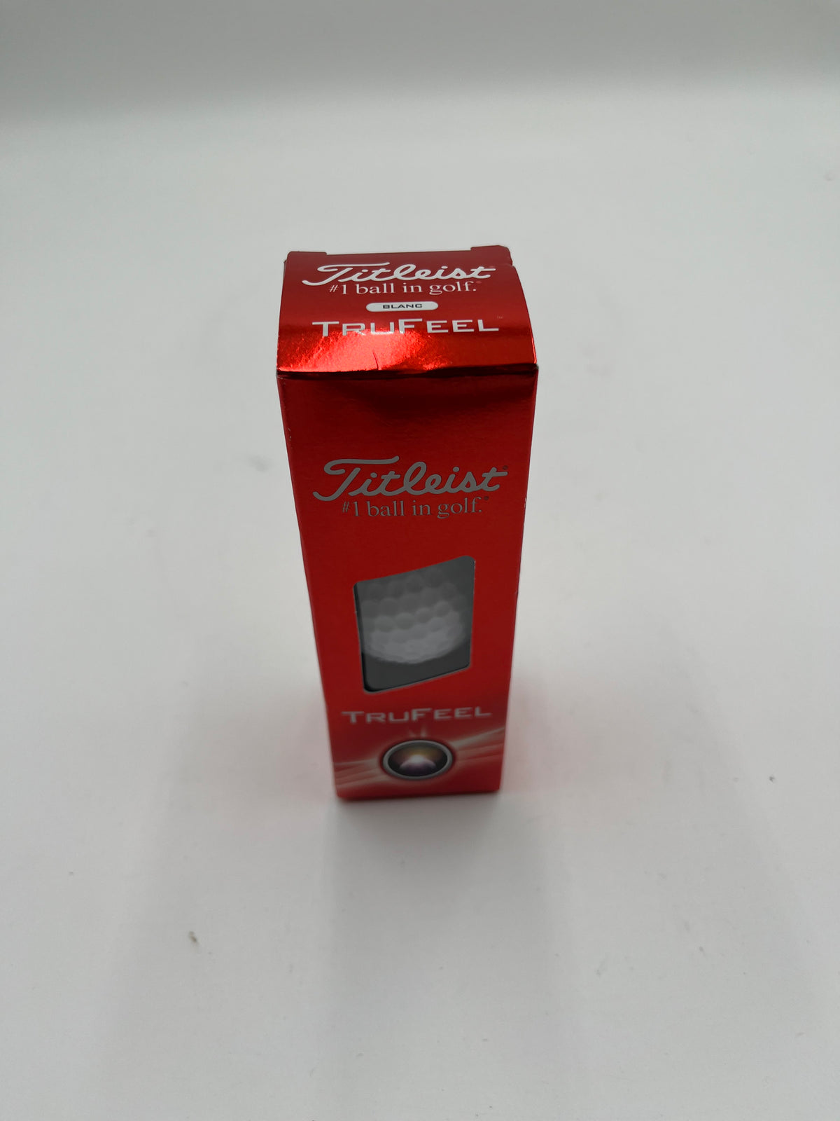 Titleist TruFeel Golf Balls 3-Ball Sleeve White New in Box