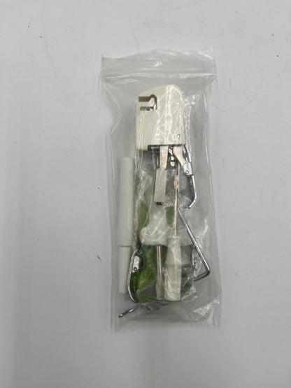 Even Feed Walking Foot Sewing Machine Attachment Kit w Seam Guide Screwdriver
