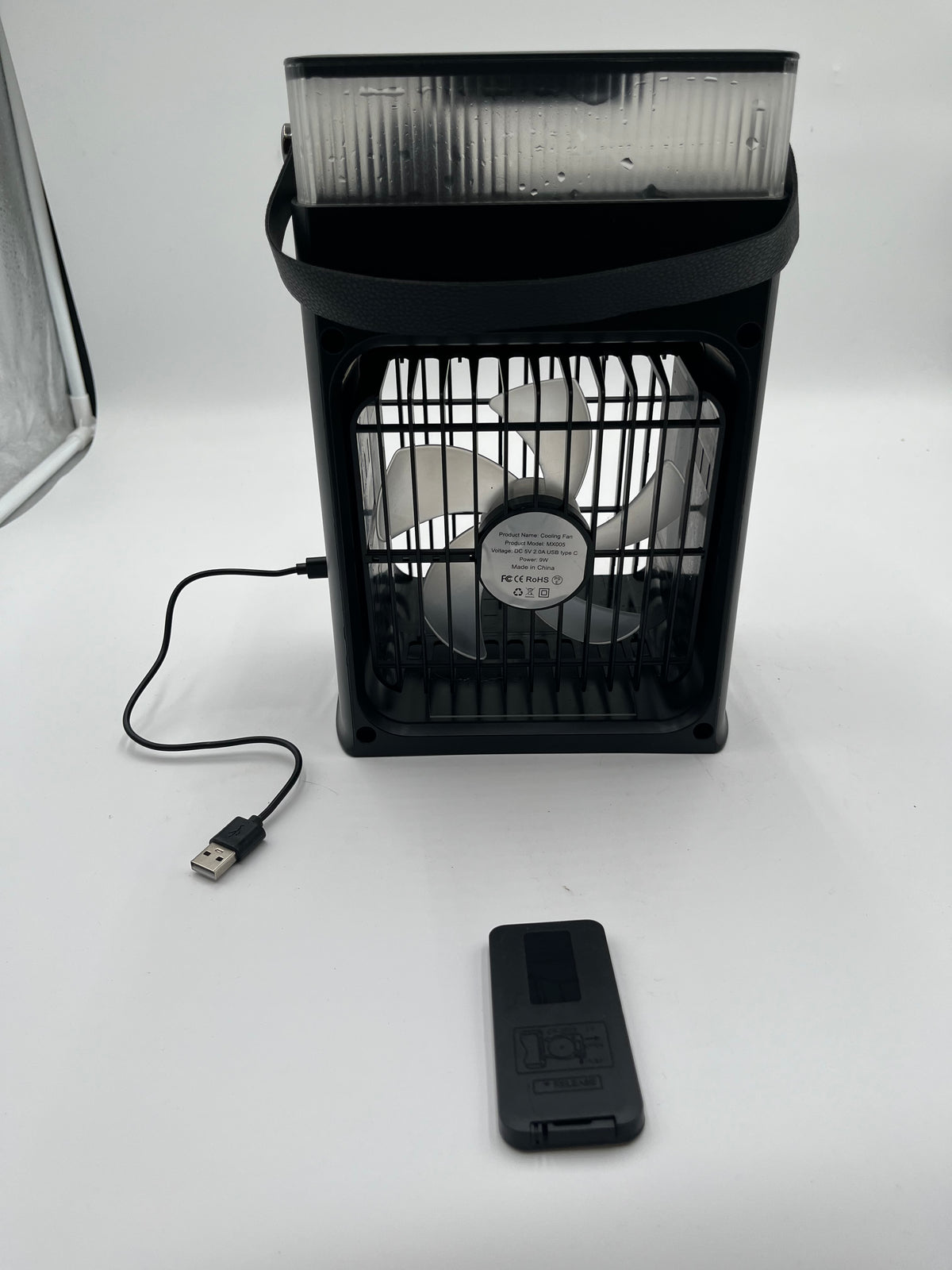 BROOD Desktop Portable Air Cooler Evaporative Cooling Fan Remote M201S