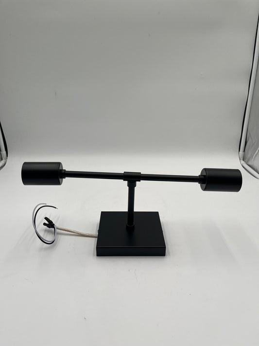Anjojo 2 Light Matte Black Wall Sconce Vanity Light Fixture Model W5027-3