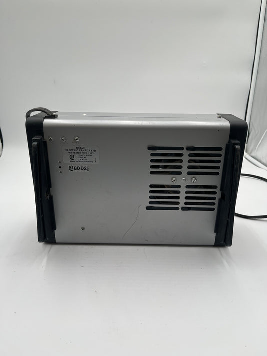 Vintage Braun Fan Heater Type H 191 L West Germany Mid Century Modern Space Age