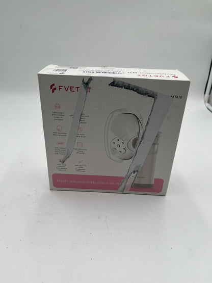 FVETGT Portable Mesh Nebulizer MTA10 Handheld Inhaler Kit Adult Child Mask Box