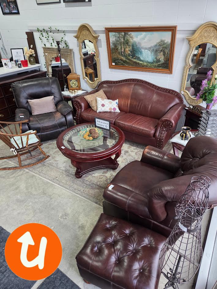 Used furniture at Rebound Centre thrift store in Calgary