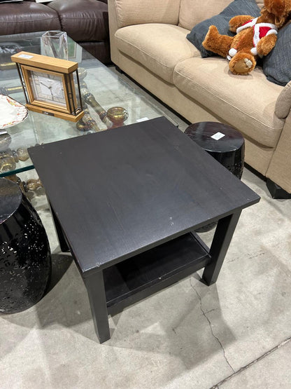 Black Small End Table