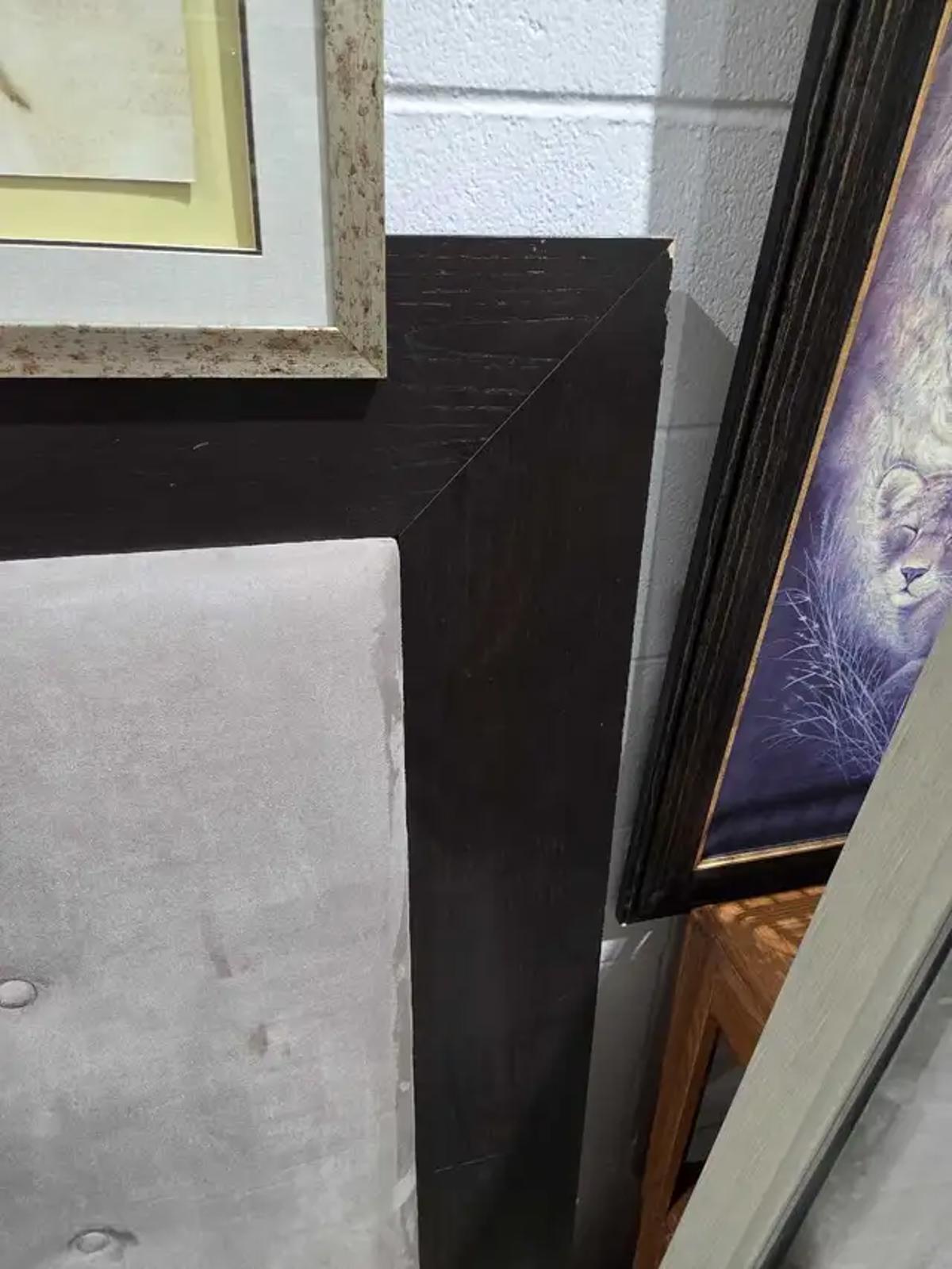 Huge Queen Padded/Wooden Headboard