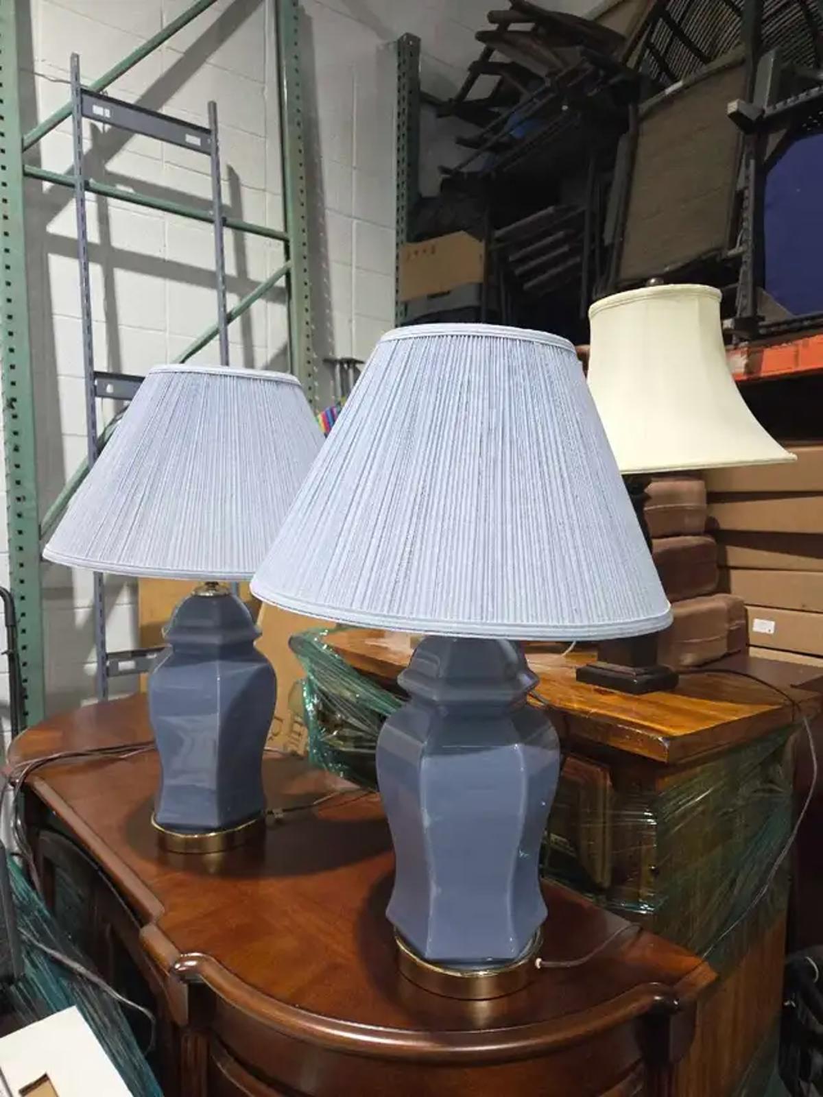 Elegant Table Lamps Set - 28"
