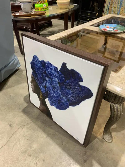 Woman's Portrait Framed Wall Art