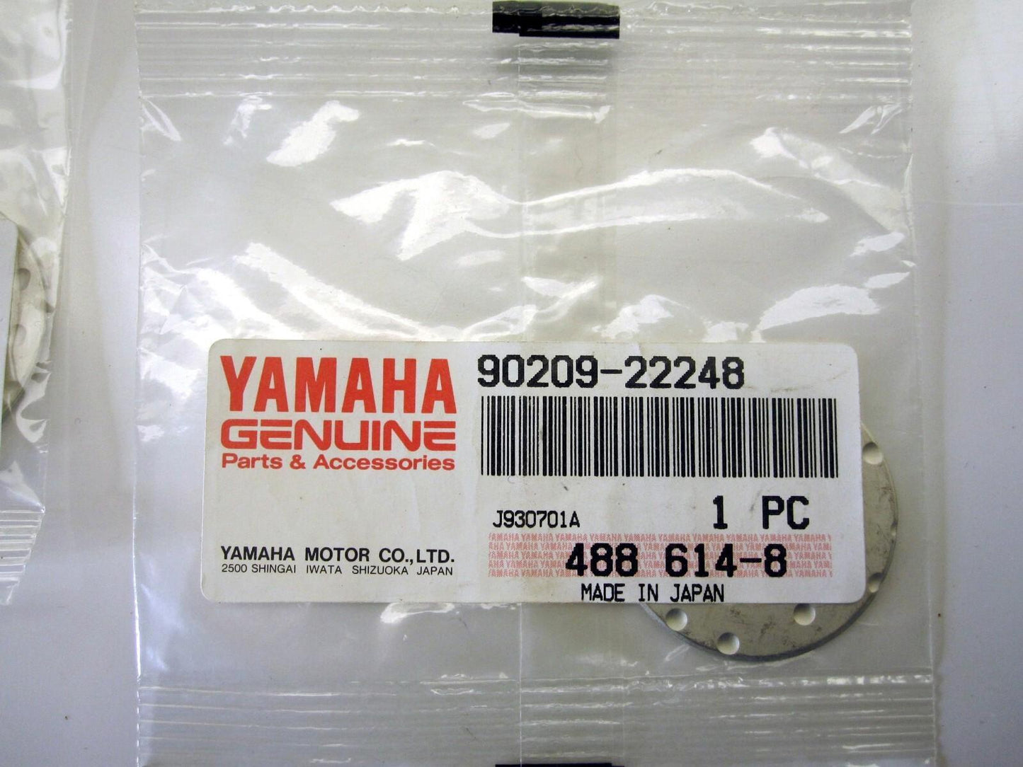 Yamaha Washer 1973-75 RD250 RD350 1976-03 YZ125 90209-22248 NEW OEM