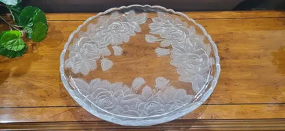 Studio Nova Winter Rose Serving Plate 31 inch
