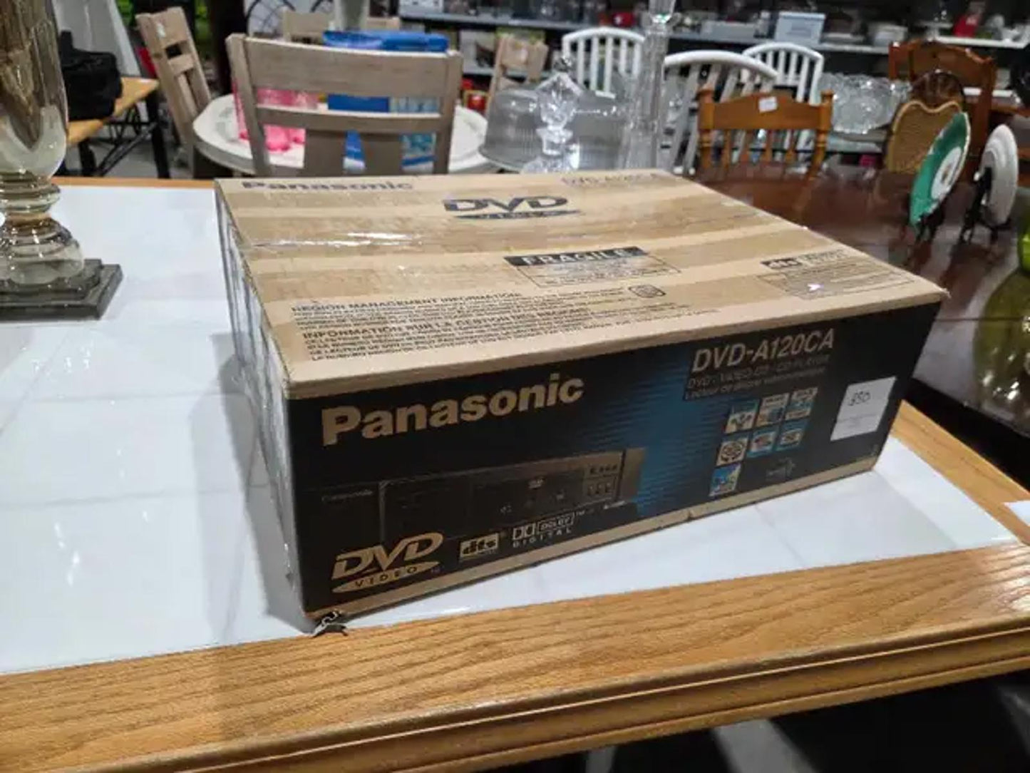 New! Panasonic DVD-A120CA Player