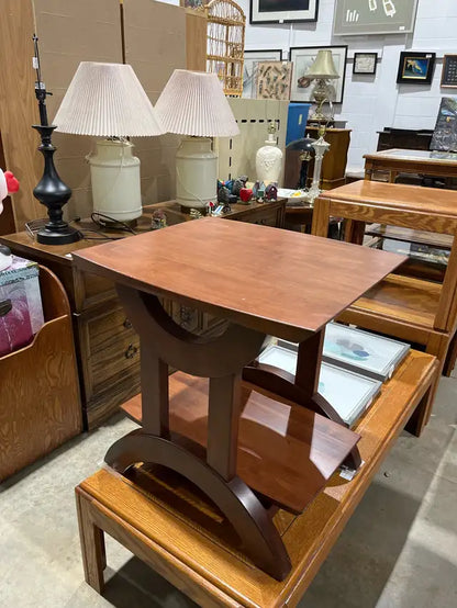 Wood Side Table