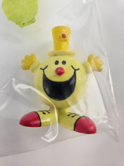 Mr. Happy from Mr. Men Little Miss Vtg 1976 Arby's Toy Mini Figure
