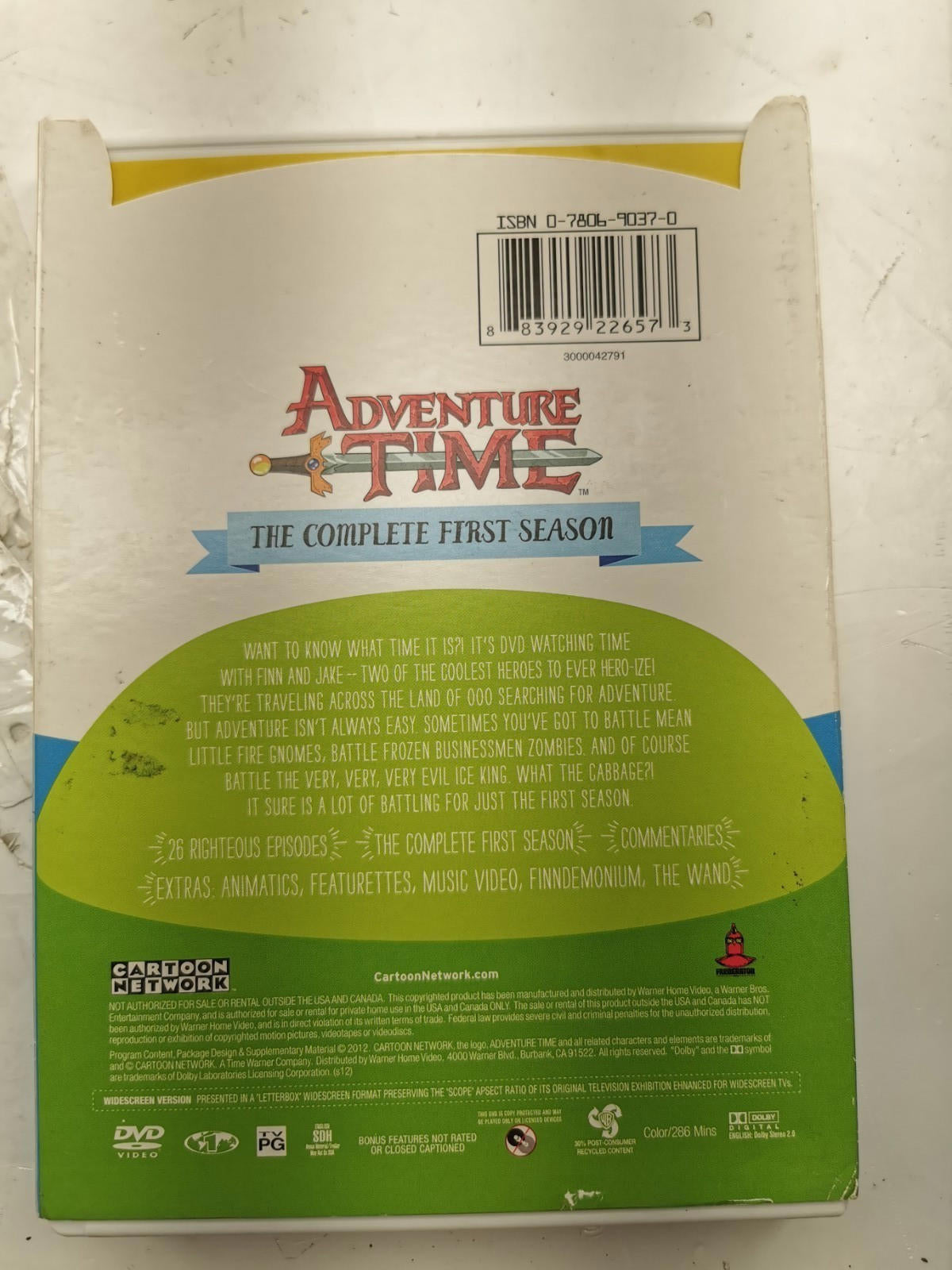 Adventure Time: Complete First Season DVD