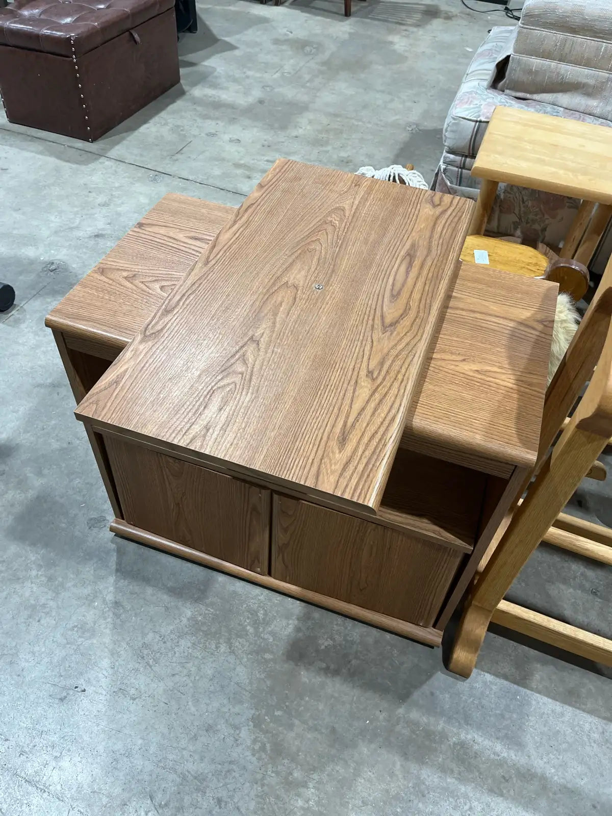Wood Cabinet / Tv stand with Doors