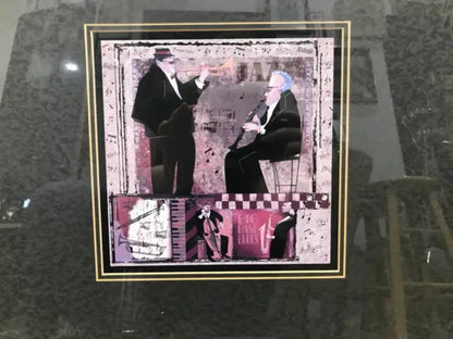 Framed Jazz Fest Wall Art- Set of 2