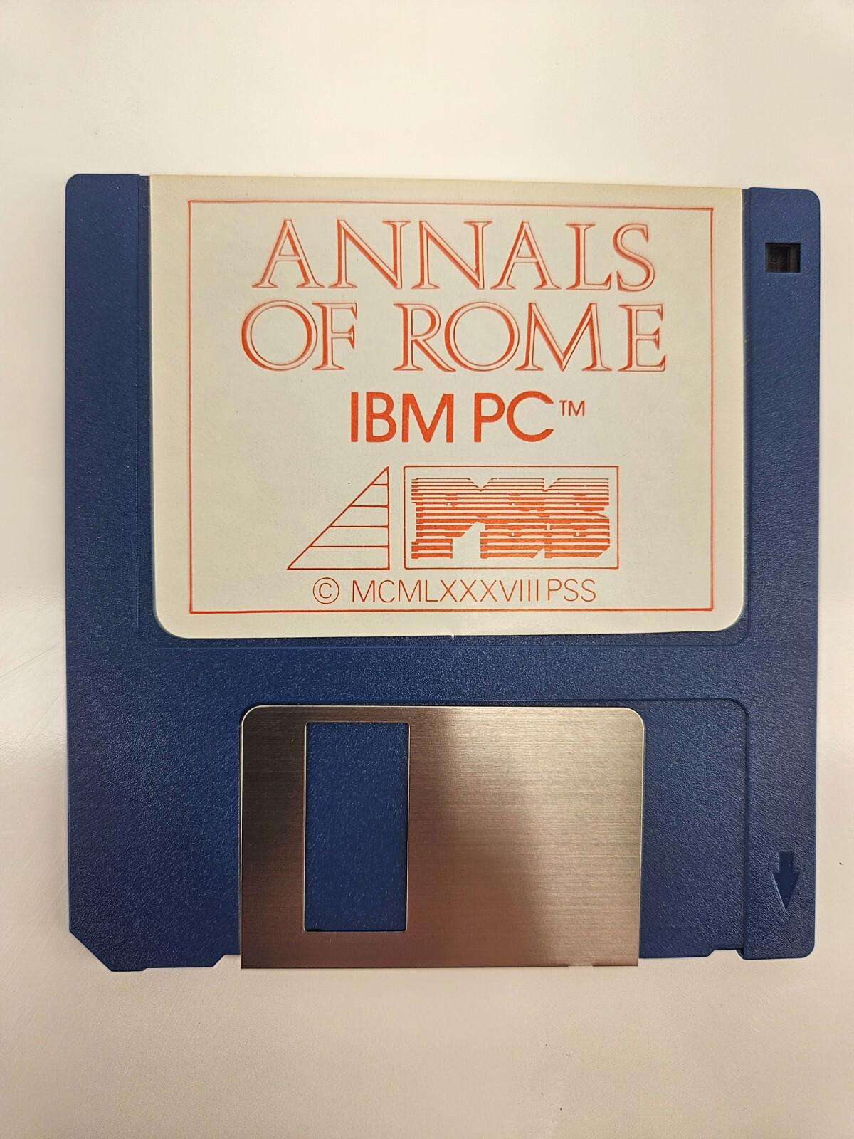 Annals Of Rome IBM 3.5" Floppy Only