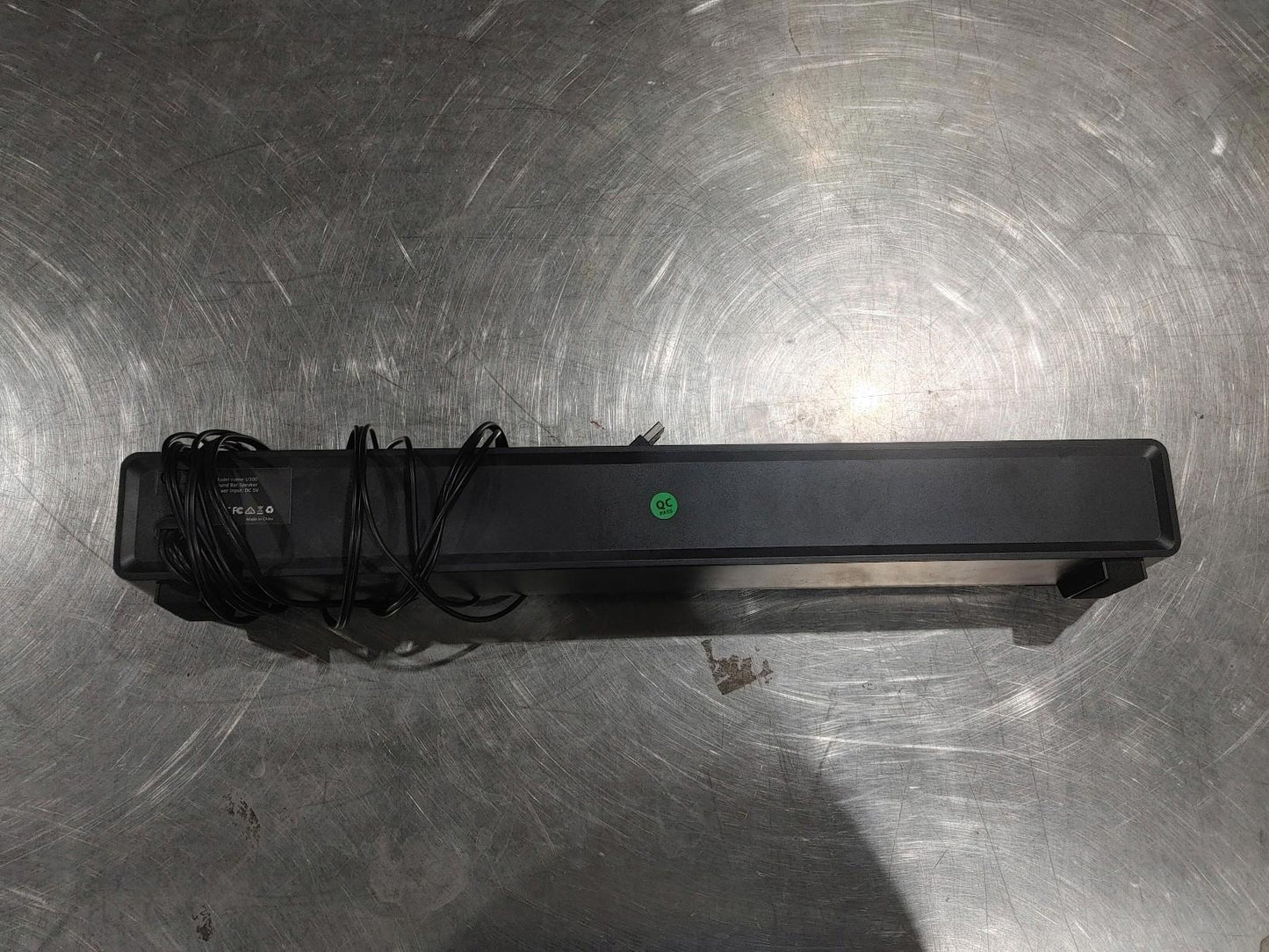 Good Condition USB Wired Soundbar Speaker Model U300 Black/Silver Tested Working