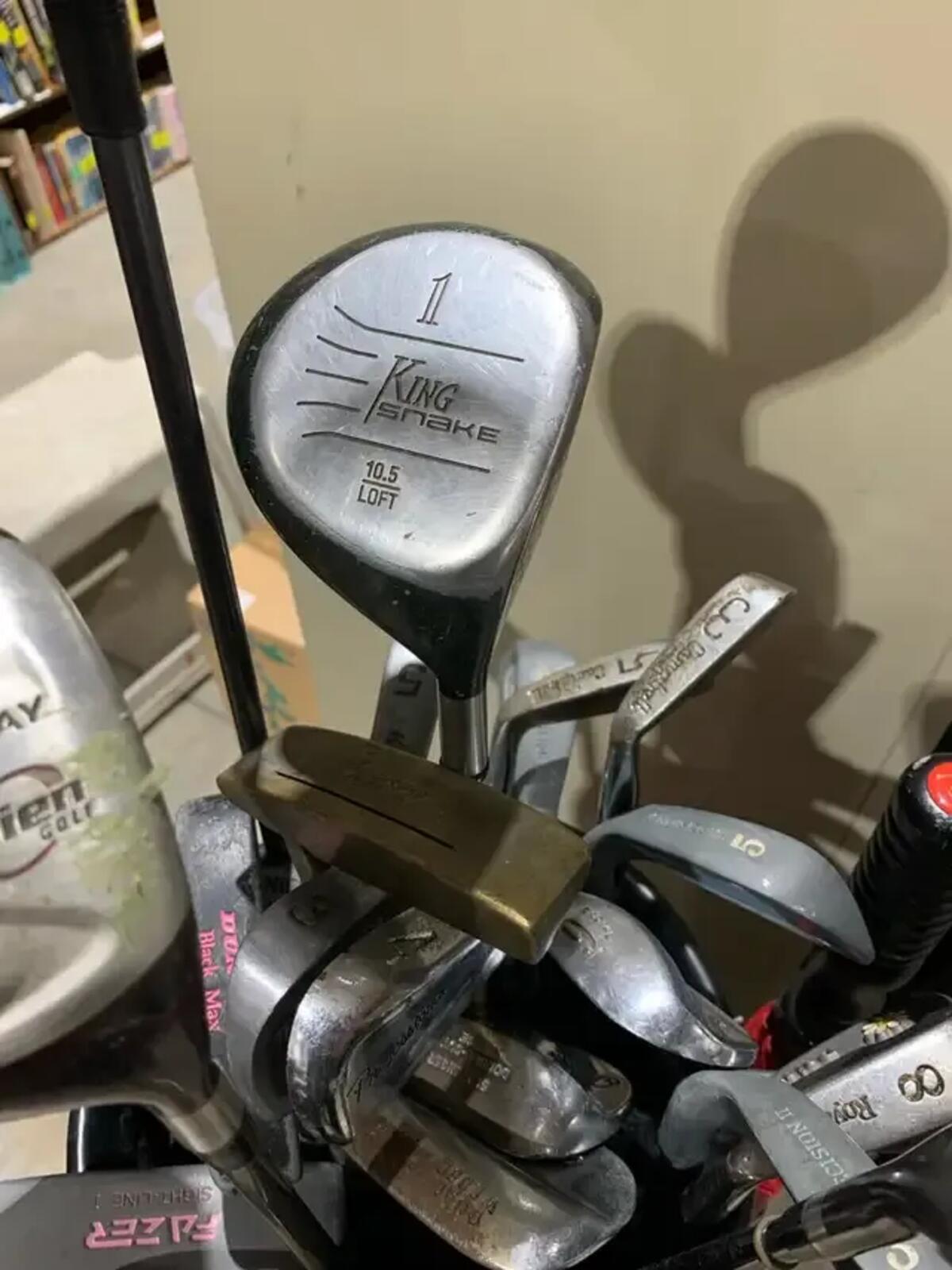 Individual golf clubs $5 each