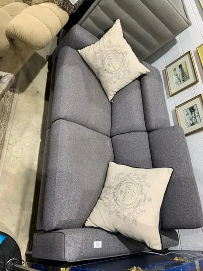 Grey Power Reclining Sofa