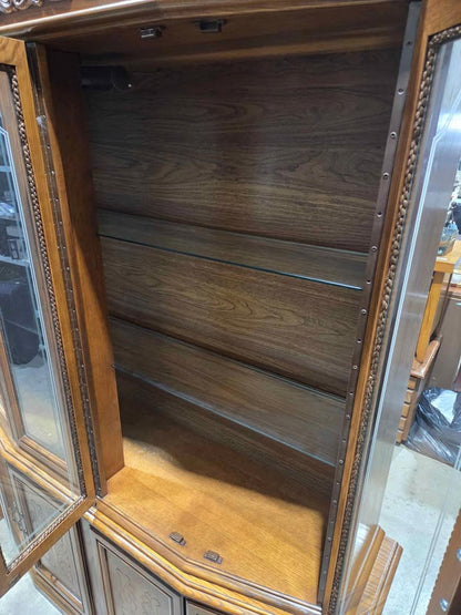 Wooden China Display Cabinet Hutch
