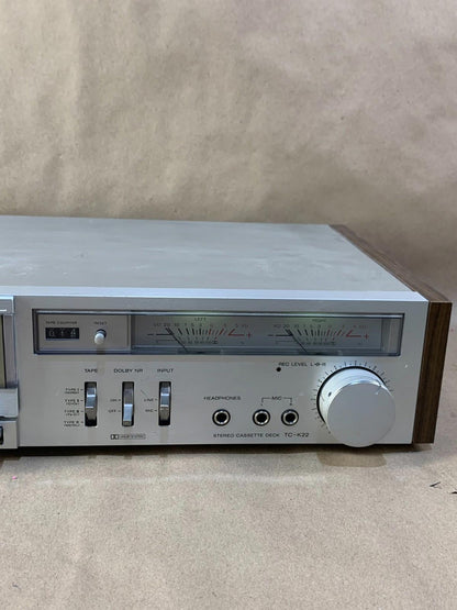 Vintage Sony Stereo Cassette Deck TC-K22