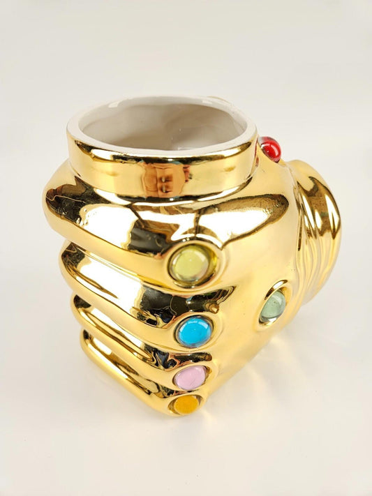 Marvel Avengers Thanos Infinity Gauntlet Ceramic Coffee Mug | 20 Oz