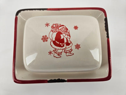 Maison Ungava - Butter Dish - Santa Claus