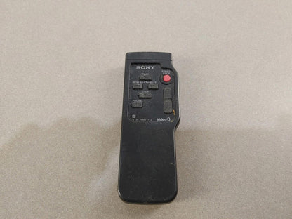SONY VTR RMT-713 Remote Controller Black Power Tested - Fair