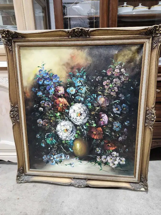 Original Floral Oil Painting