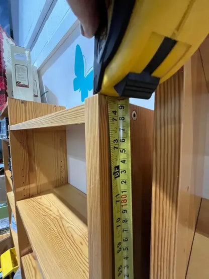 Bookcase with for drawers