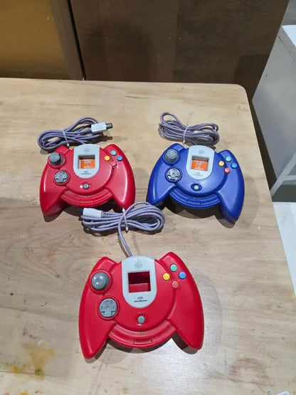 Sega Dreamcast Controllers - 3 Available