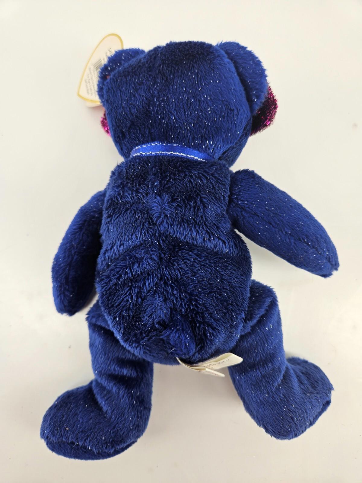 TY Beanie Baby - MARDI GRAS the Mardi Gras Bear (7.5 inch)