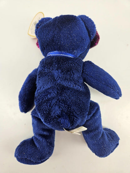 TY Beanie Baby - MARDI GRAS the Mardi Gras Bear (7.5 inch)