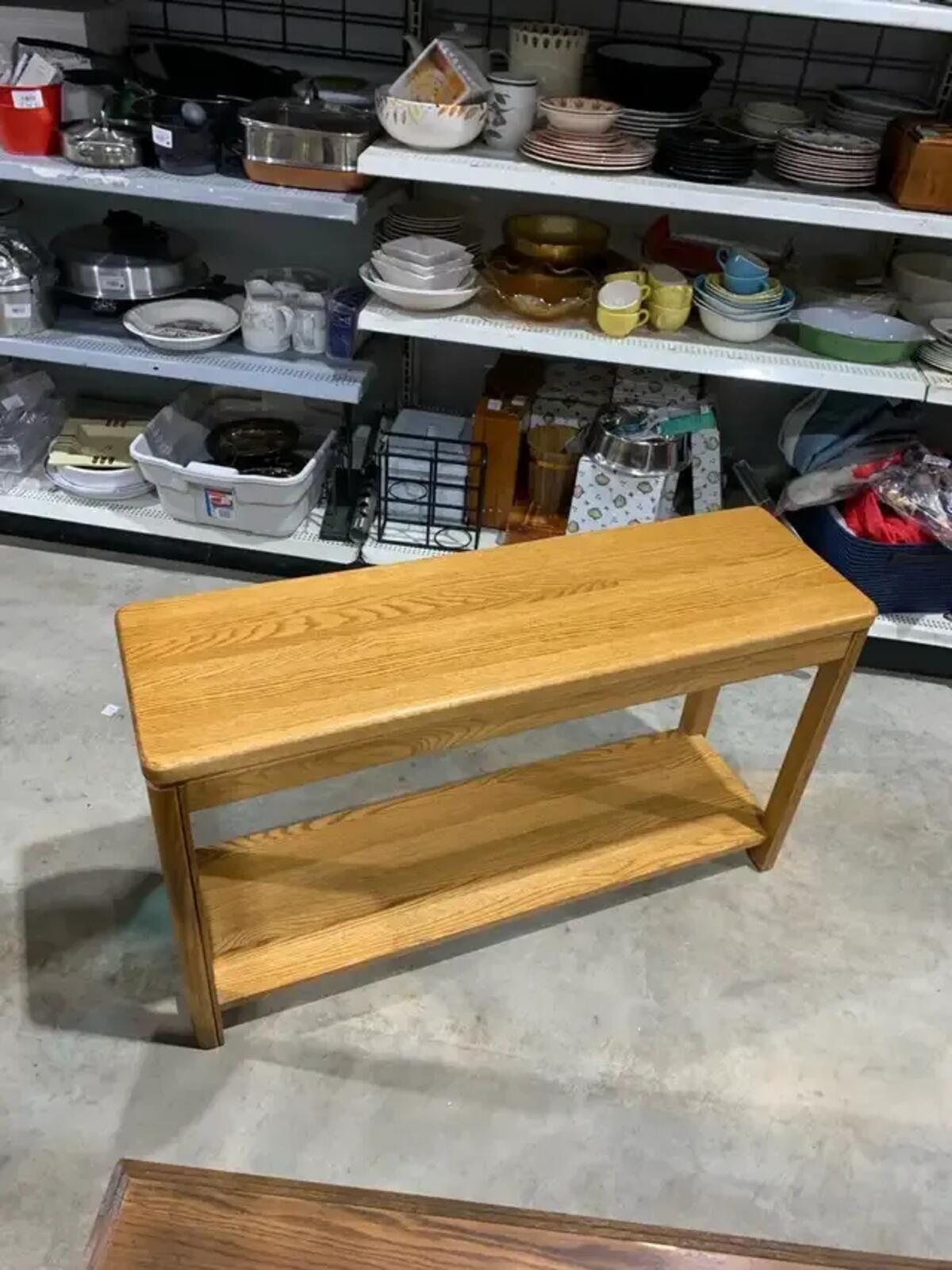 Wooden Console Table