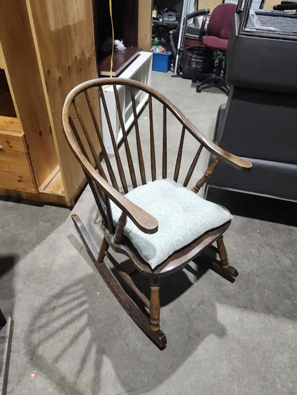 Vintage Wooden Rocking Chair