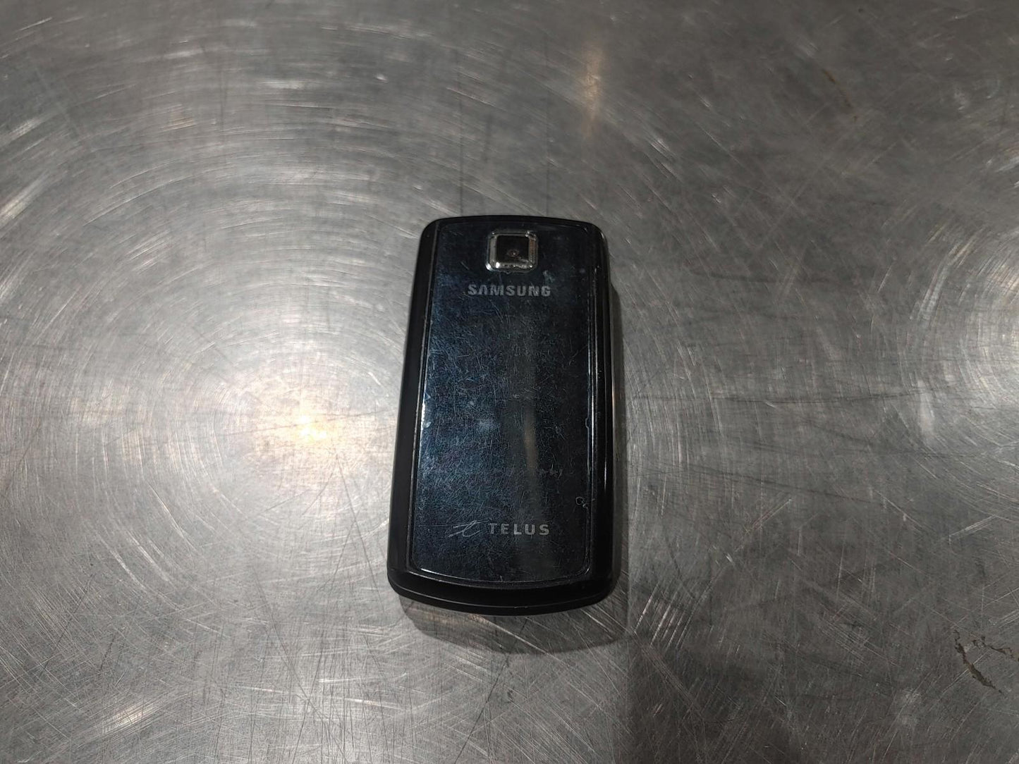 Vintage Samsung SPH-R540 Telus Flip Phone Cell Phone Untested Blue - Fair