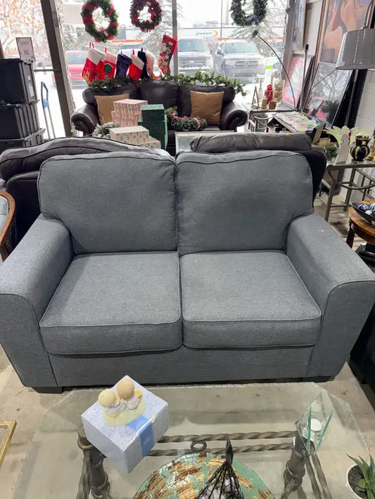 Grey Loveseat