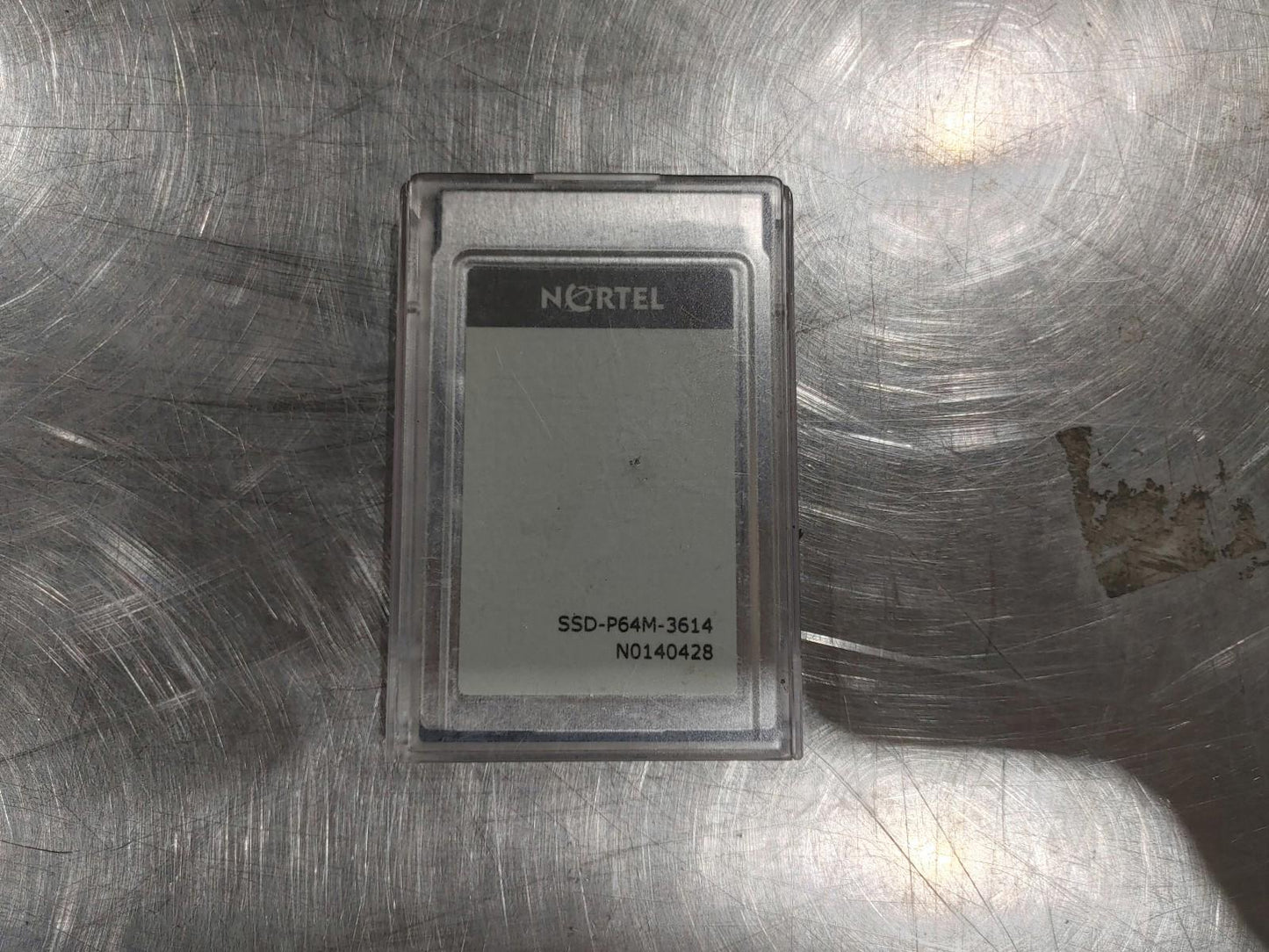 GOOD CONDITION NORTEL SiliconDrive SSD 64MB Tested Working Silver