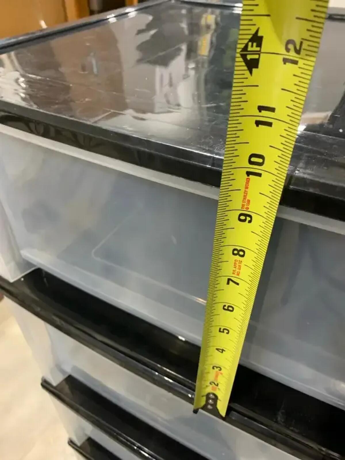 Sterilite Stacking Drawer Unit (4 individual drawers)