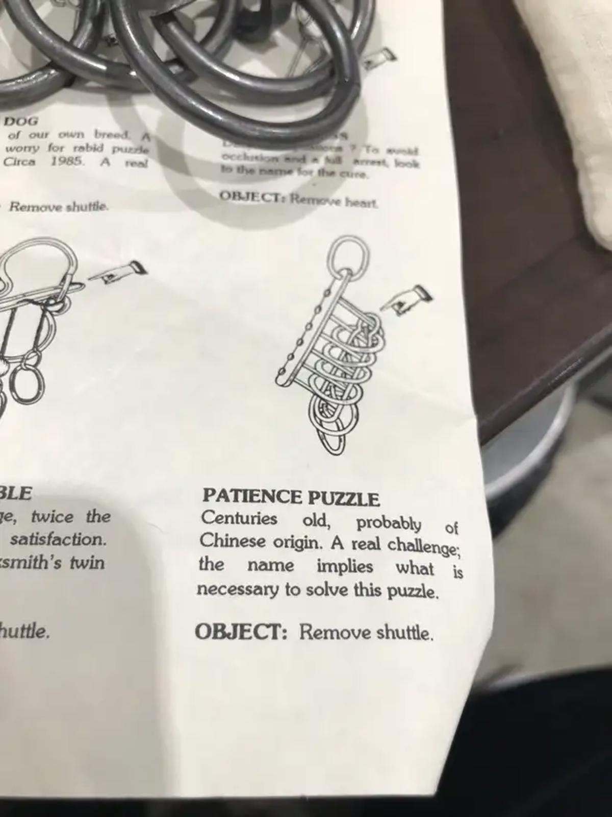 Tavern Puzzle