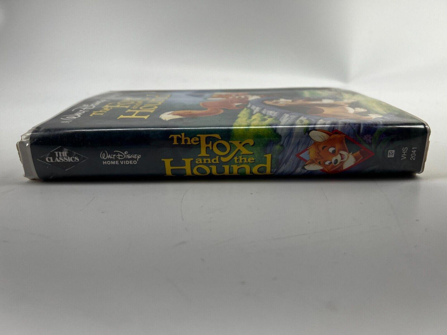 Rare WALT DISNEY CLASSIC The Fox and the Hound (VHS 2041) Black Diamond Edition
