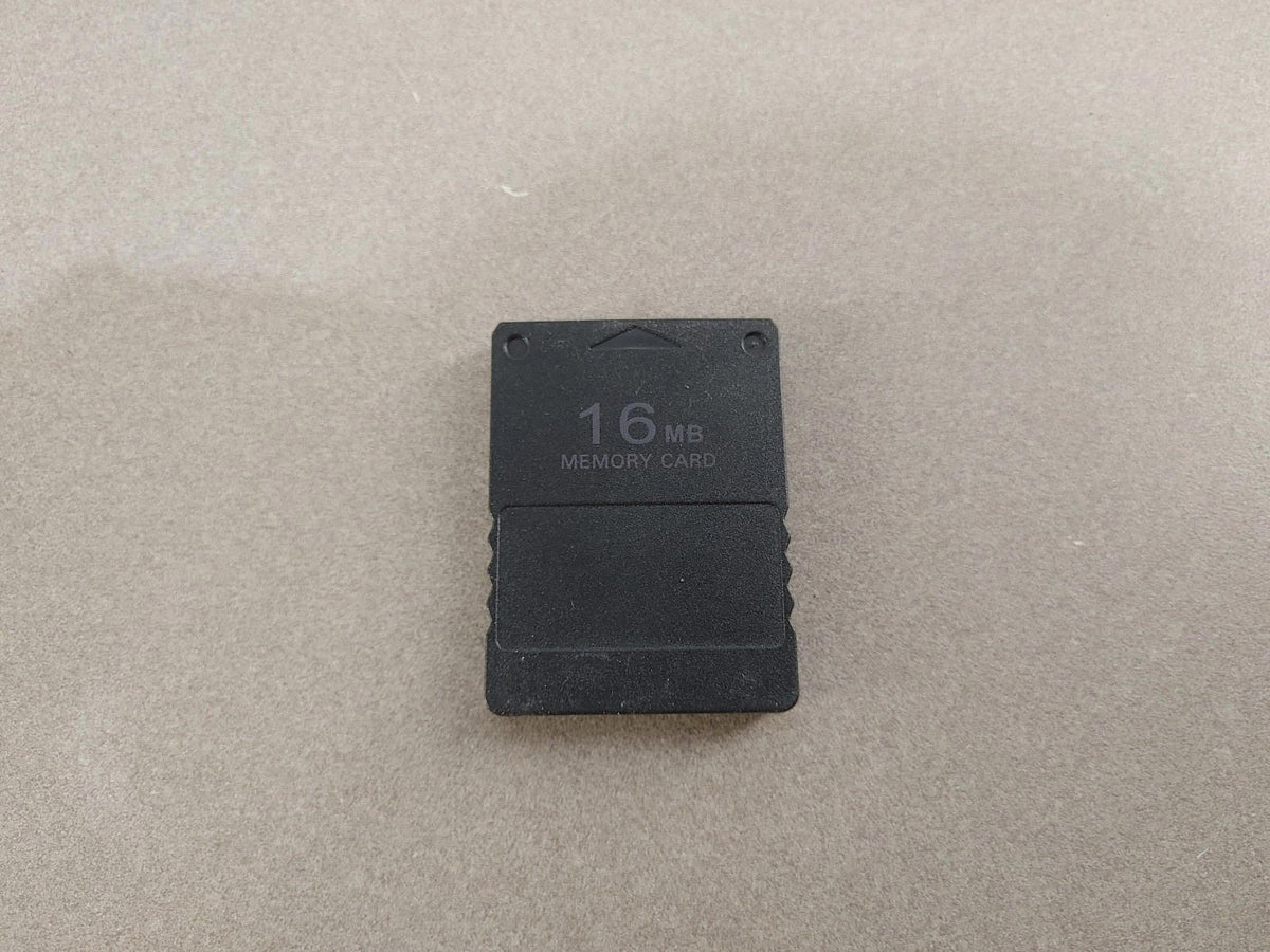 EXCELLENT ÉTAT PlayStation 2 Carte Mémoire 16 Mo Noire Fonctionnelle